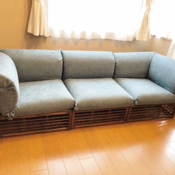 カサブランカカデンザのカバー、クッションの製作はお任せください