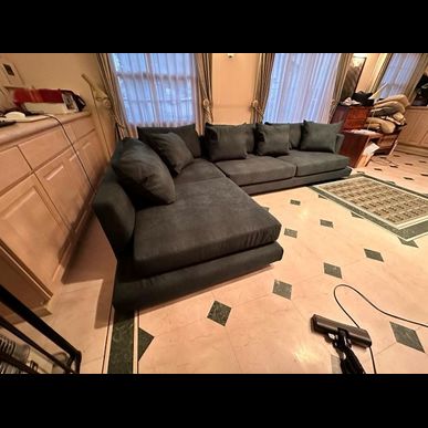 フレックスフォルムソファを張替えました。