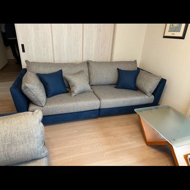 アルフレックスa-sofaの張替えをいたしました。