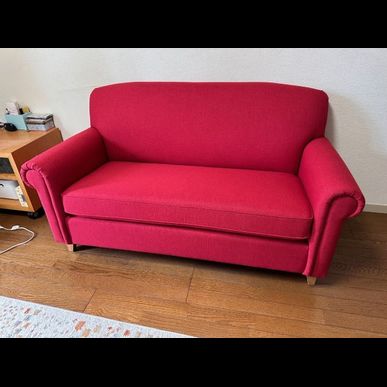 スタンリーズオリジナルソファローラ2シータ―張替え