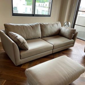 アルフレックス社のソファ、a-sofa,sona,張替えます