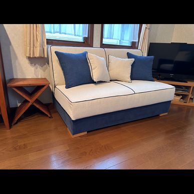 オーダーでソファベッド、コンパクトソファなどお作り致します。