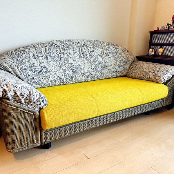 カサブランカカデンザのカバー製作、クッション材中身お作りします。